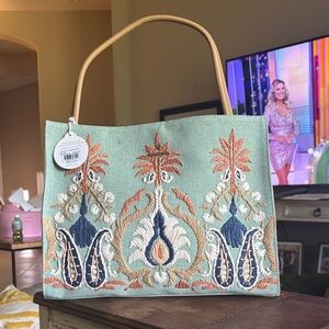Spartina 449 Piper Straw Tote